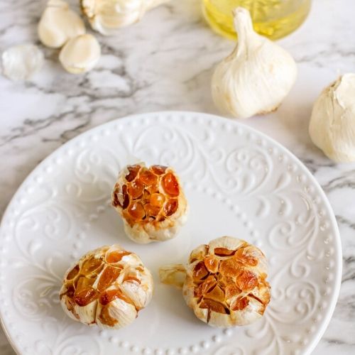 Aglio arrosto fatto in casa 