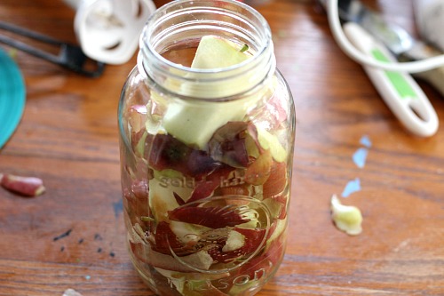 Aceto di mele fatto in casa 