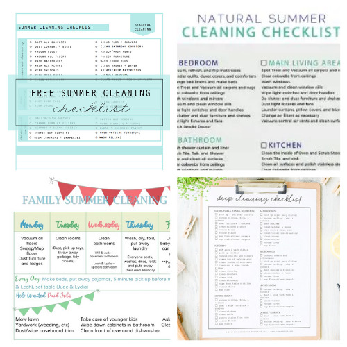 Comprehensive Summer Cleaning & Decluttering Checklists | [Your Brand Name]