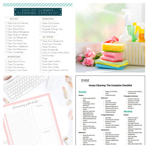Comprehensive Summer Cleaning & Decluttering Checklists | [Your Brand Name]