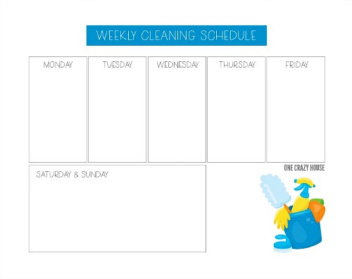 Effective Cleaning Schedules: 13 Plans for a Spotless Home