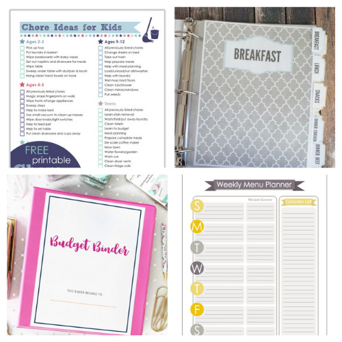 Free Homemaking Printables: Organize Your Home & Life
