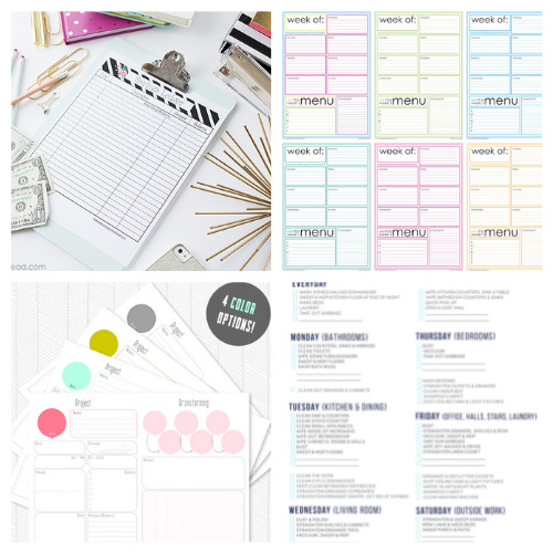 Free Homemaking Printables: Organize Your Home & Life