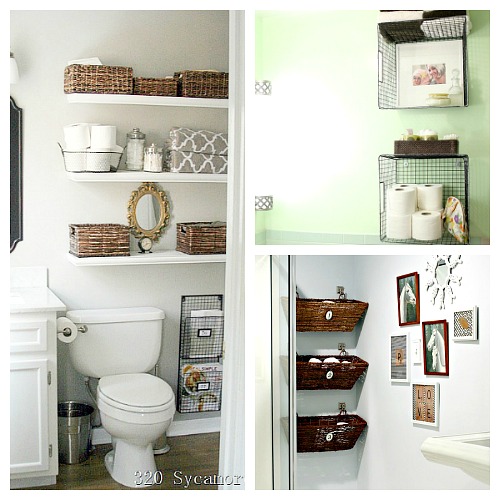 Small Bathroom Organization: 14 Space-Saving DIY Ideas