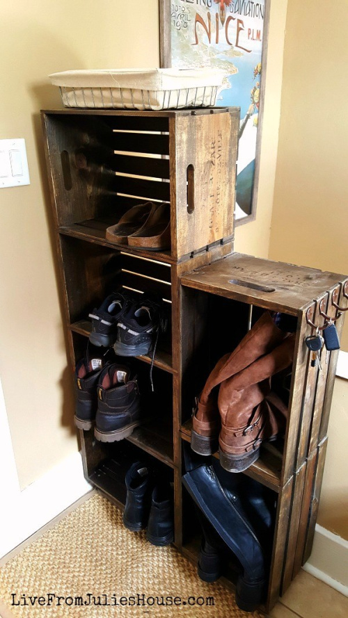 10 Creative DIY Shoe Storage Ideas to Declutter Your Home