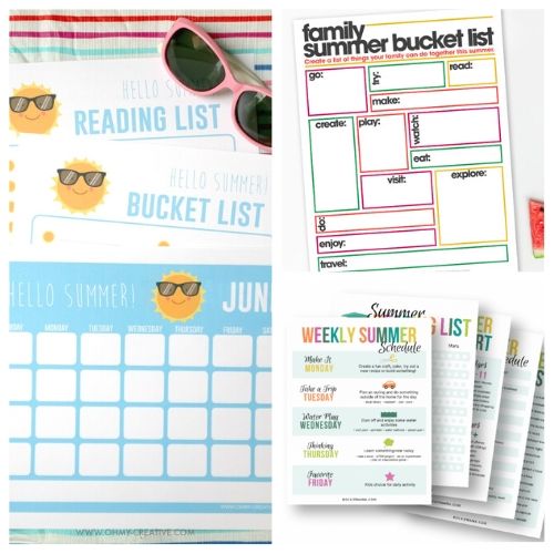 20 Free Printable Summer Planners to Organize Your Fun