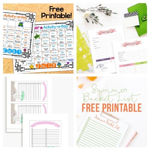 20 Free Printable Summer Planners to Organize Your Fun