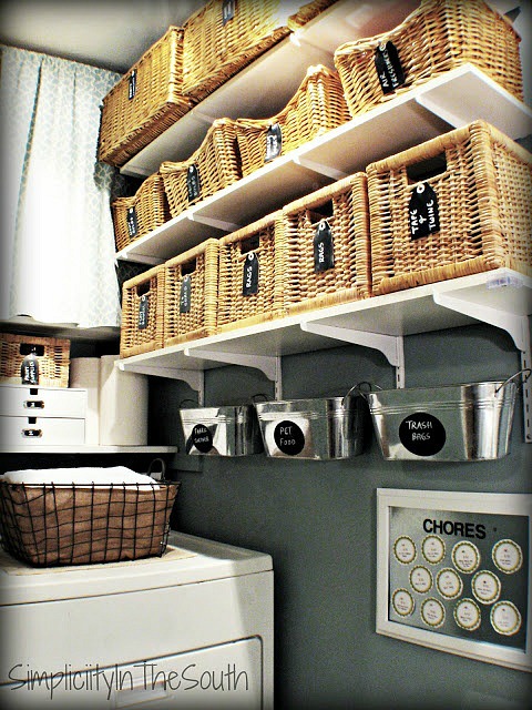 11 Creative Laundry Room Organization Ideas for Small Spaces