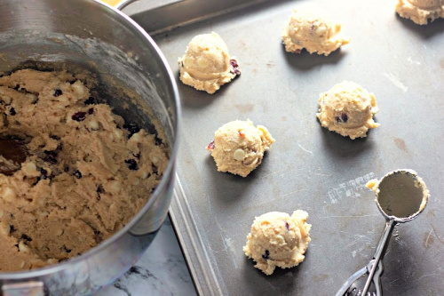 Easy Homemade Cranberry White Chocolate Chip Cookies | [Your Website Name]