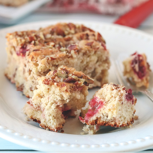 Easy White Chocolate Cherry Snack Cake Recipe - Nostalgic & Delicious
