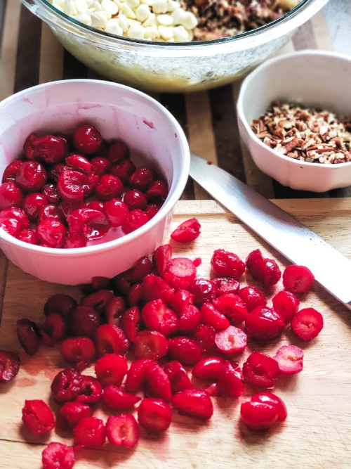 Easy White Chocolate Cherry Snack Cake Recipe - Nostalgic & Delicious