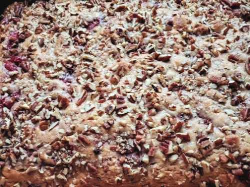 Easy White Chocolate Cherry Snack Cake Recipe - Nostalgic & Delicious