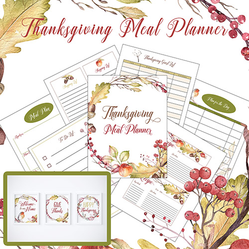 Free Thanksgiving Meal Planner & Checklist - Simplify Your Holiday!