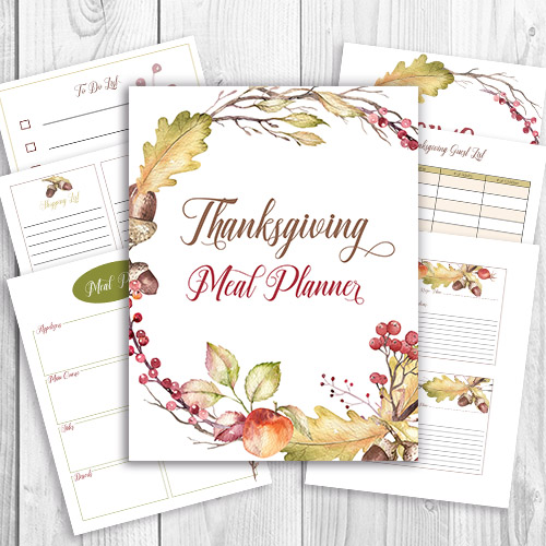 Free Thanksgiving Meal Planner & Checklist - Simplify Your Holiday!