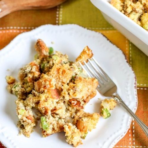 Classic Cornbread & Sausage Stuffing Recipe | Thanksgiving Side Dish