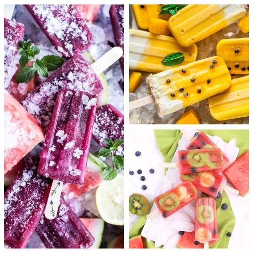 24 Delicious & Easy Homemade Fruit Popsicle Recipes