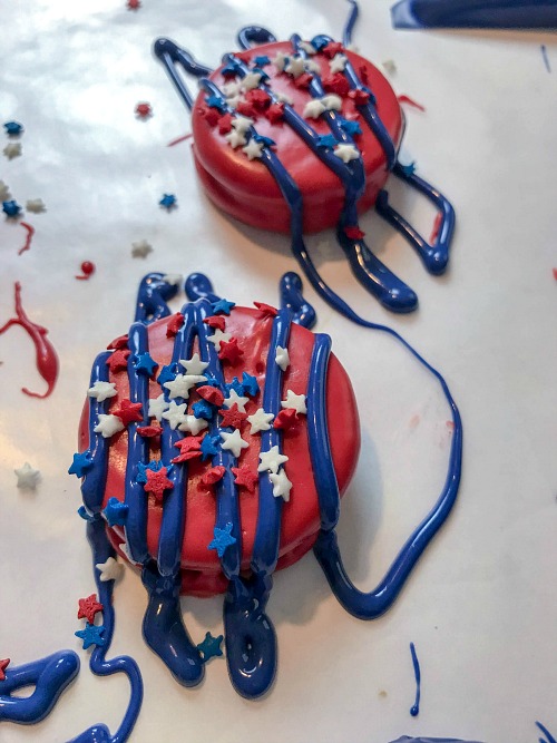 Easy Patriotic Oreo Decorations for 4th of July & More