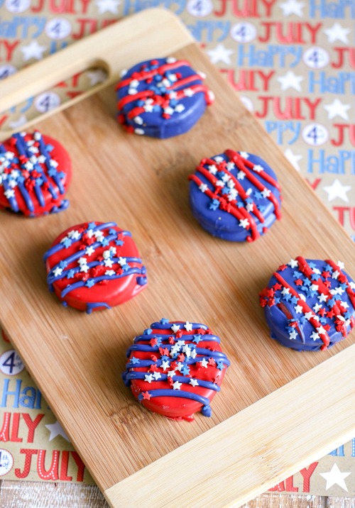 Easy Patriotic Oreo Decorations for 4th of July & More