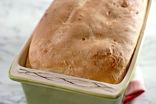 Easy No-Knead Homemade English Muffin Bread Recipe