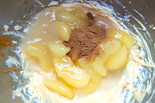 Easy No-Bake Caramel Apple Cheesecake Dip Recipe - Fall Favorite!