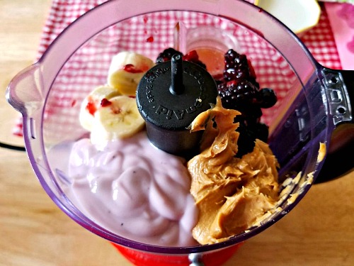 Healthy Homemade Frozen Dog Treats: Peanut Butter & Berry Pops