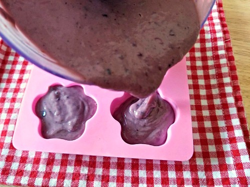 Healthy Homemade Frozen Dog Treats: Peanut Butter & Berry Pops