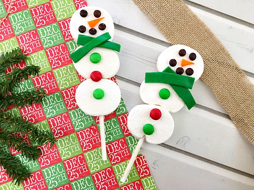 DIY Snowman Marshmallow Pops: A Festive Winter Activity