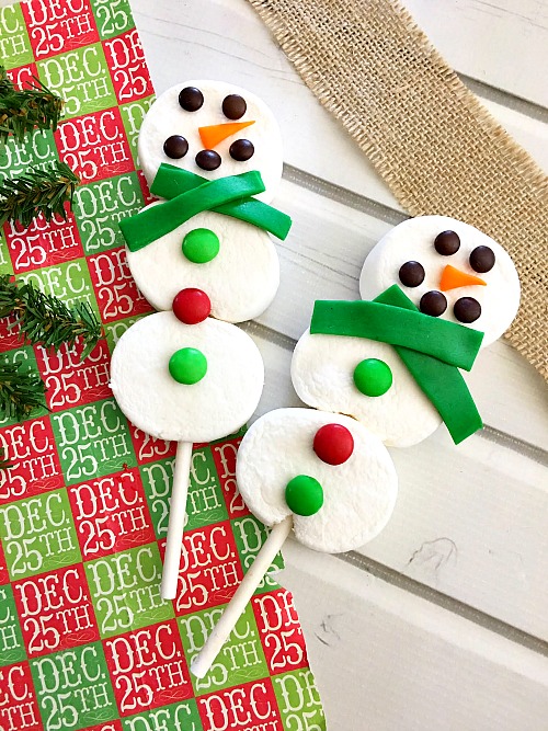 DIY Snowman Marshmallow Pops: A Festive Winter Activity
