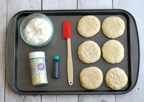 Easy Copycat Lofthouse Sugar Cookies with Aqua Blue Frosting