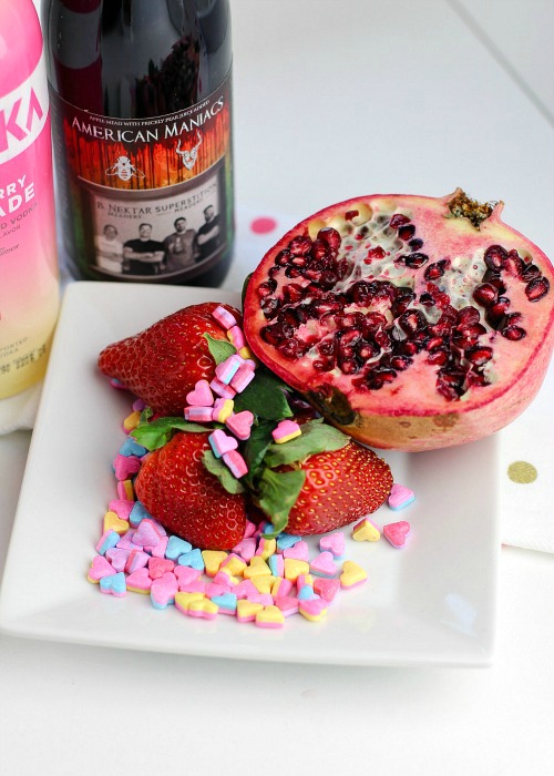 Easy Pomegranate Strawberry Cocktail Recipe - Refreshing Valentine s & Spring Drink