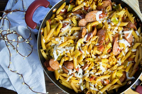 Quick & Easy One-Pot Sausage Pasta - 30-Minute Dinner