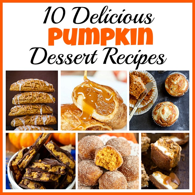 10 Irresistible Pumpkin Dessert Recipes for Fall