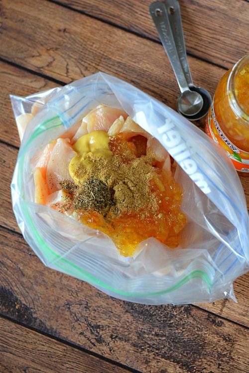 Quick & Easy Sweet Orange Ginger Chicken Dump Dinner Recipe