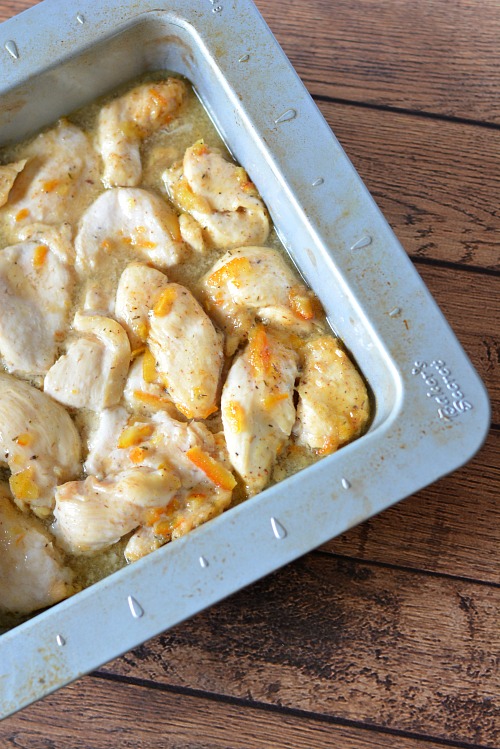 Quick & Easy Sweet Orange Ginger Chicken Dump Dinner Recipe