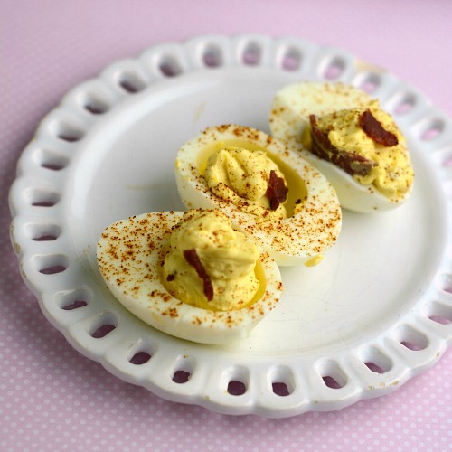 Cream Cheese Bacon Deviled Eggs: A Delicious Leftover Easter Egg Recipe