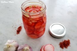 Gochugaru Pickled Radishes: A Spicy Korean Condiment