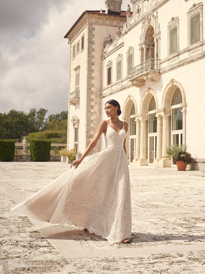 Dramatic A-Line Wedding Dresses | Statement Bride Styles