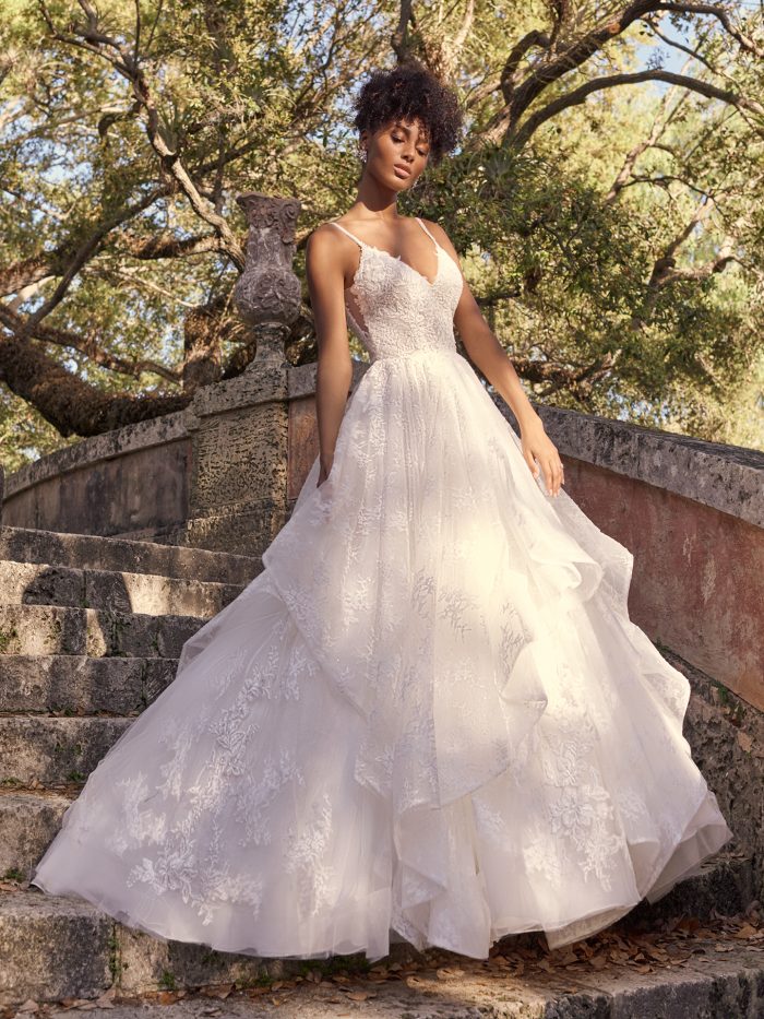 Dramatic A-Line Wedding Dresses | Statement Bride Styles