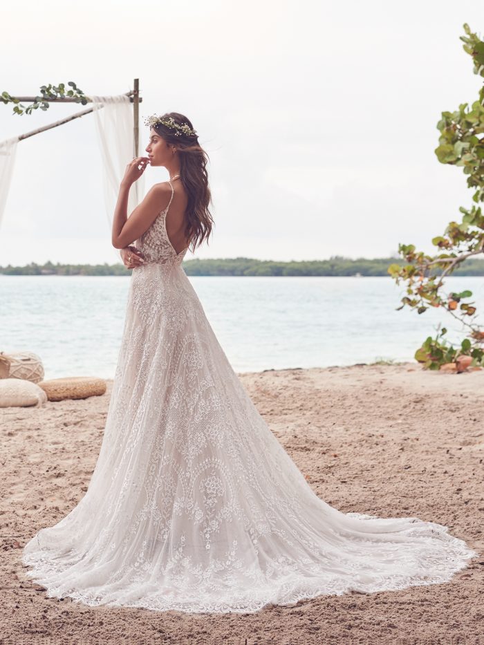 Elegant Boho A-Line Wedding Dresses | Romantic Styles