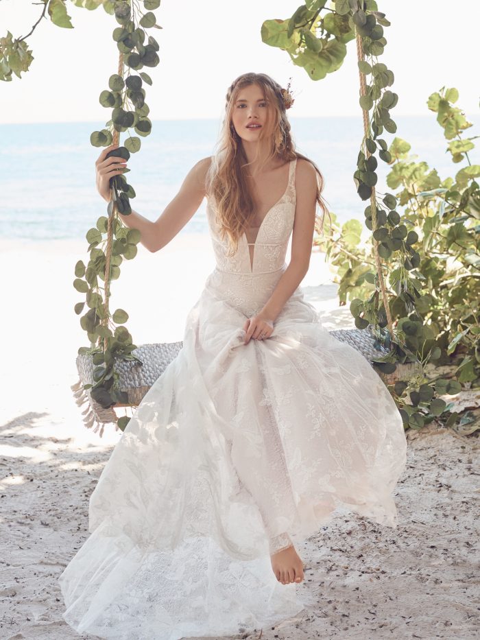 Elegant Boho A-Line Wedding Dresses | Romantic Styles
