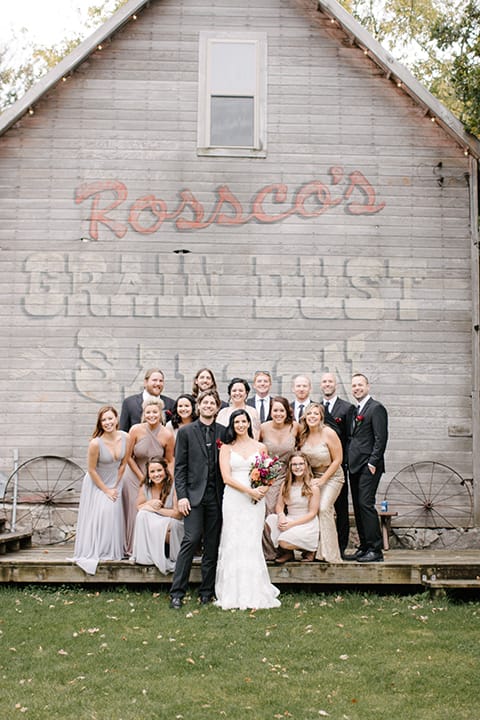 Rustic Country Wedding Inspiration: Pink Accents & Effortless Elegance