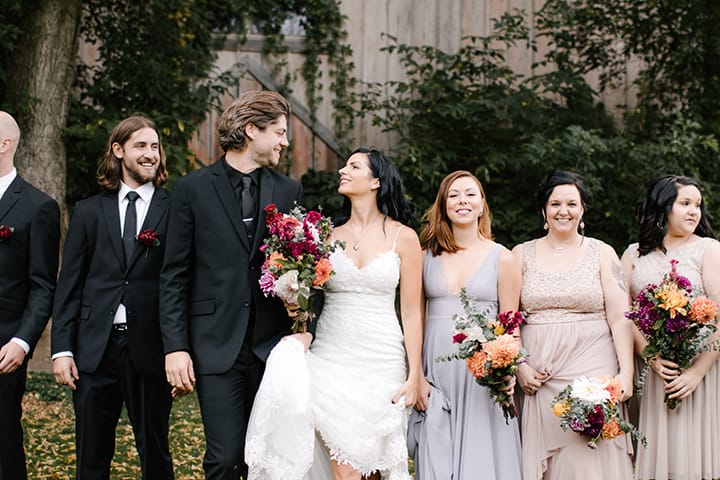 Rustic Country Wedding Inspiration: Pink Accents & Effortless Elegance