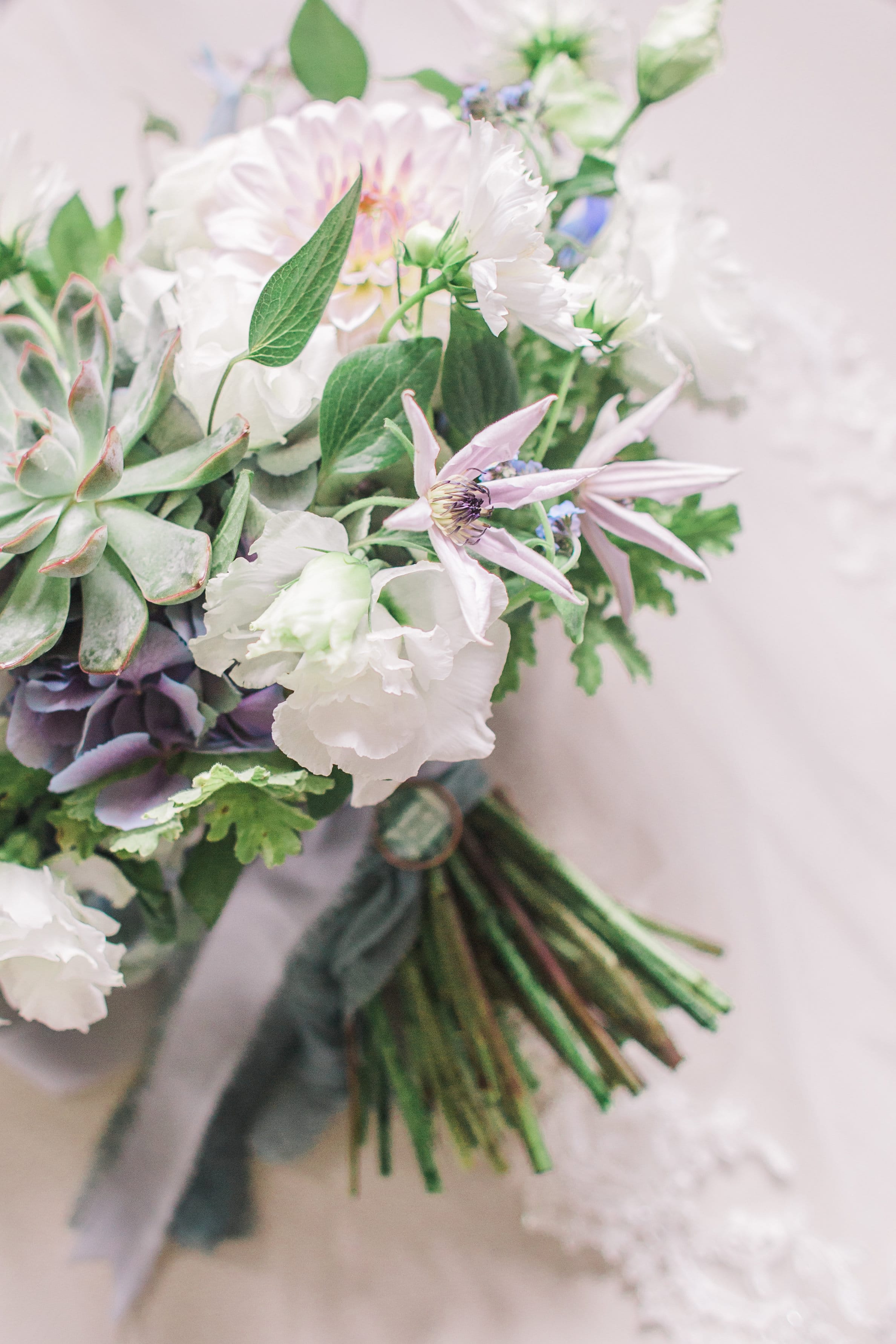 Charming Summer Wedding with Dual Parent Walk & Elegant Details