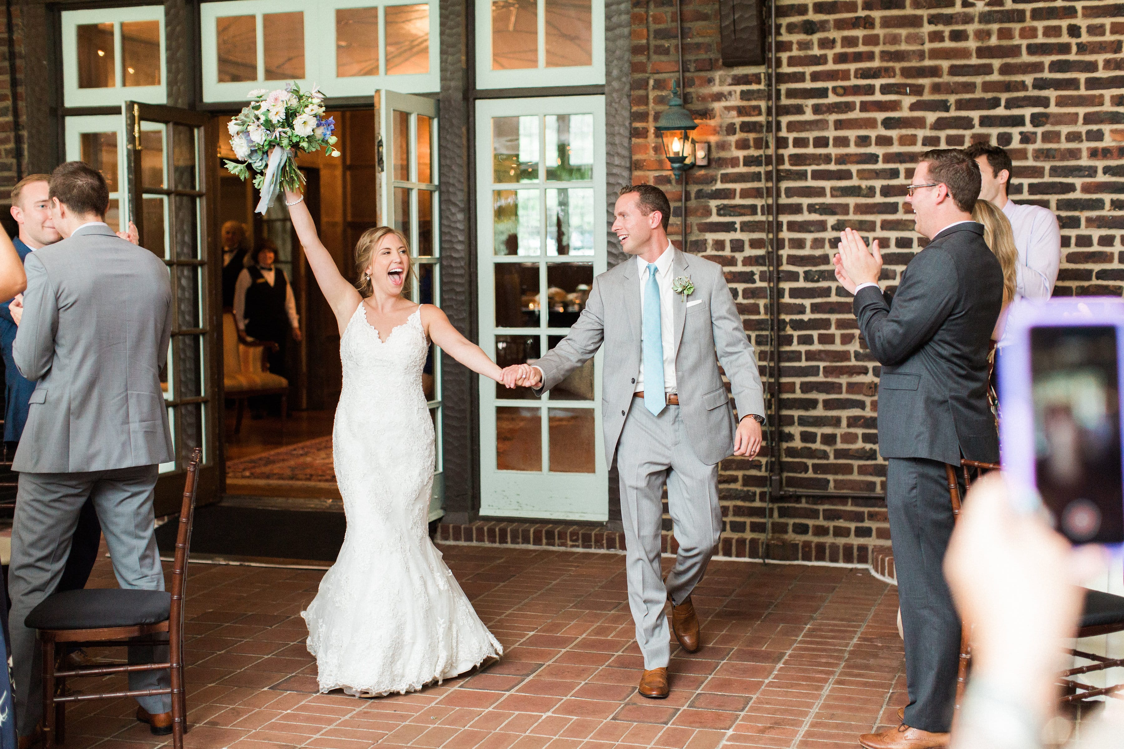Charming Summer Wedding with Dual Parent Walk & Elegant Details