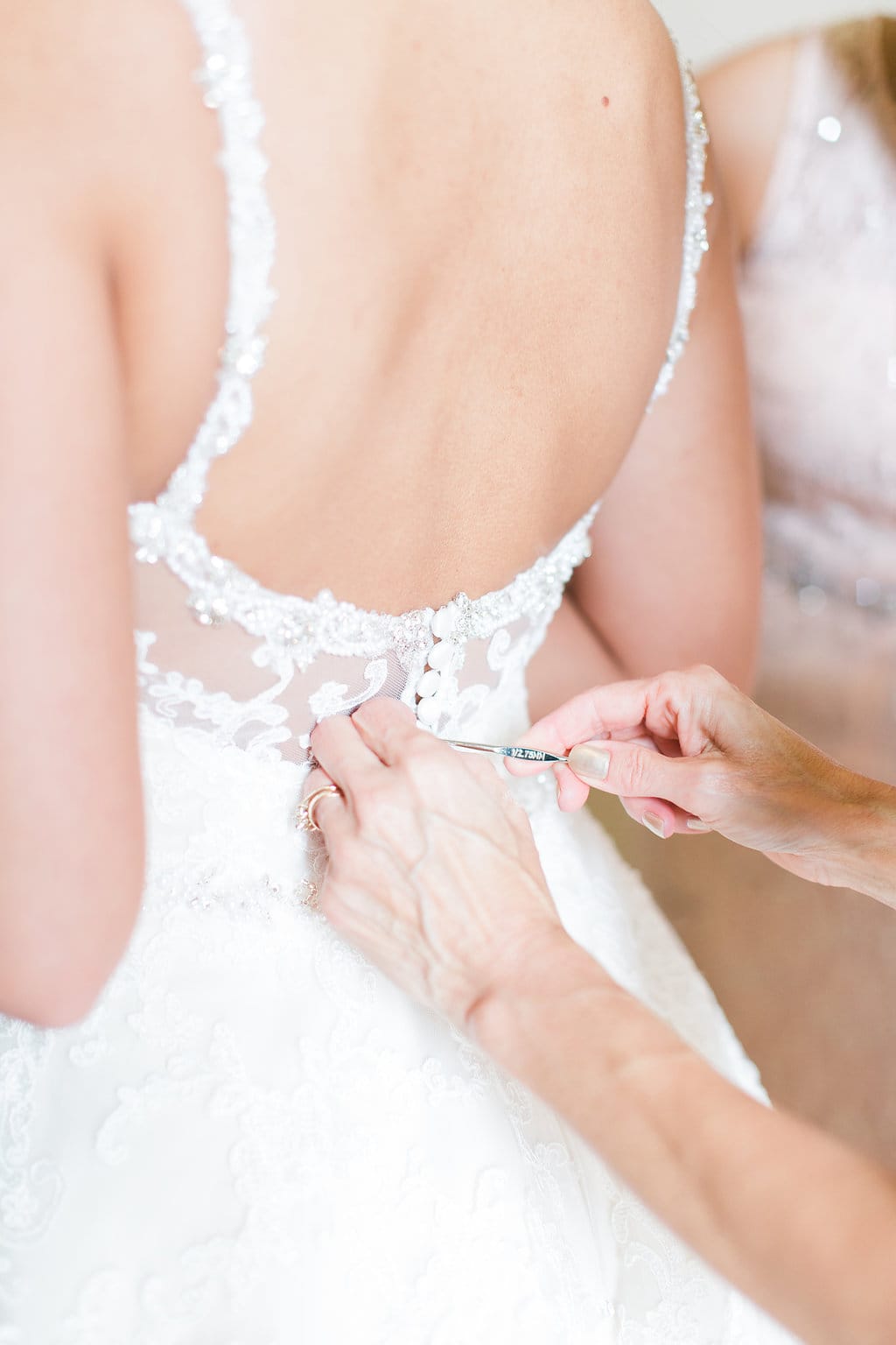 Elegant Blush Wedding Dress | Romantic & Affordable | Rebecca Ingram