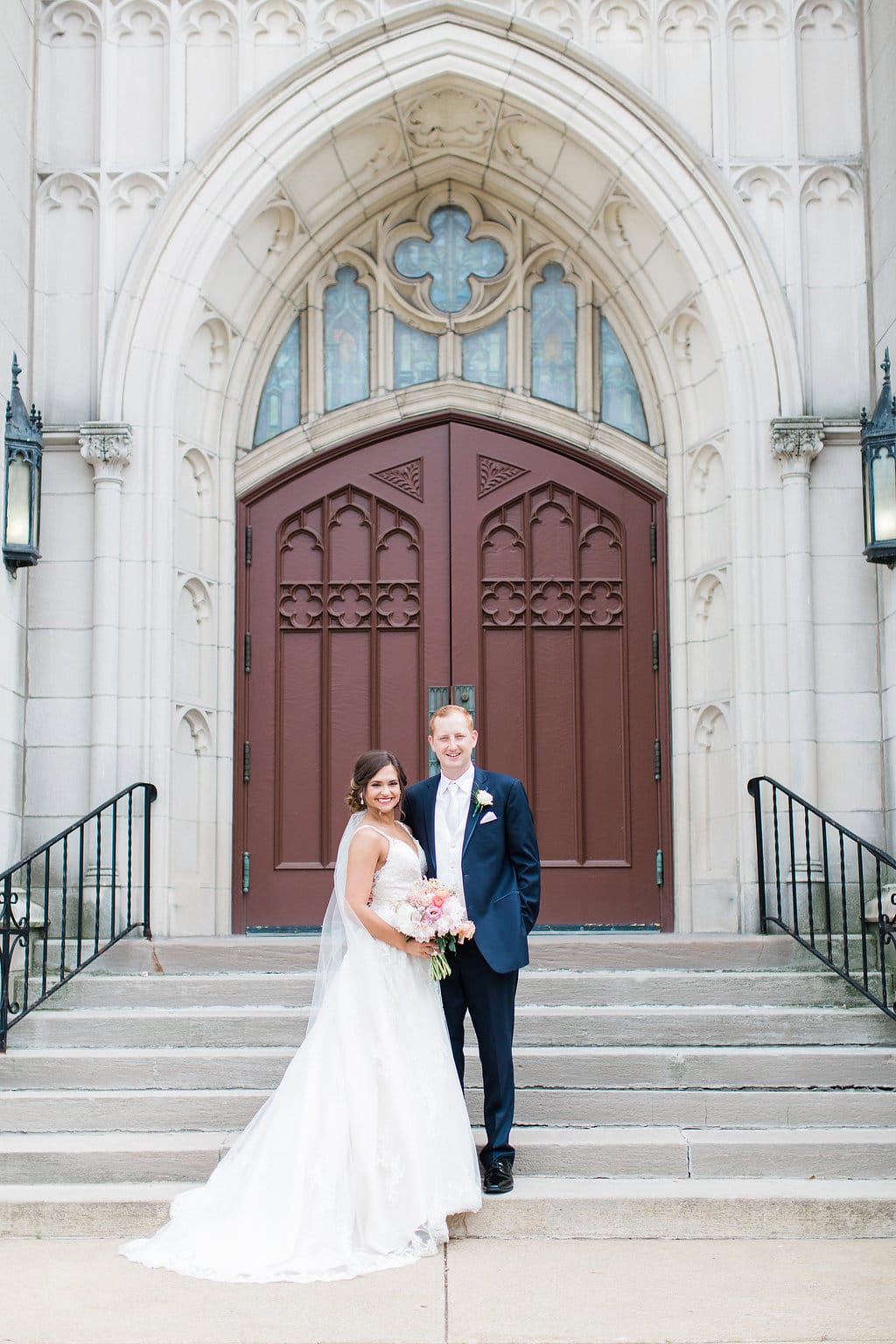 Elegant Blush Wedding Dress | Romantic & Affordable | Rebecca Ingram
