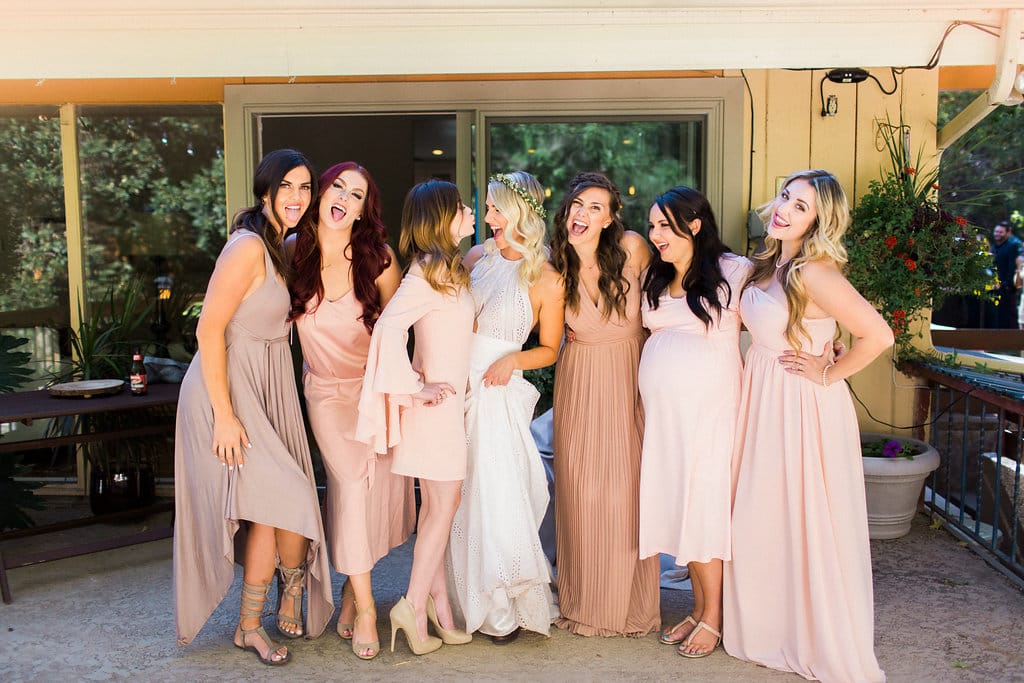 Bohemian Eyelet Lace Wedding Dress for Outdoor Weddings | Utah