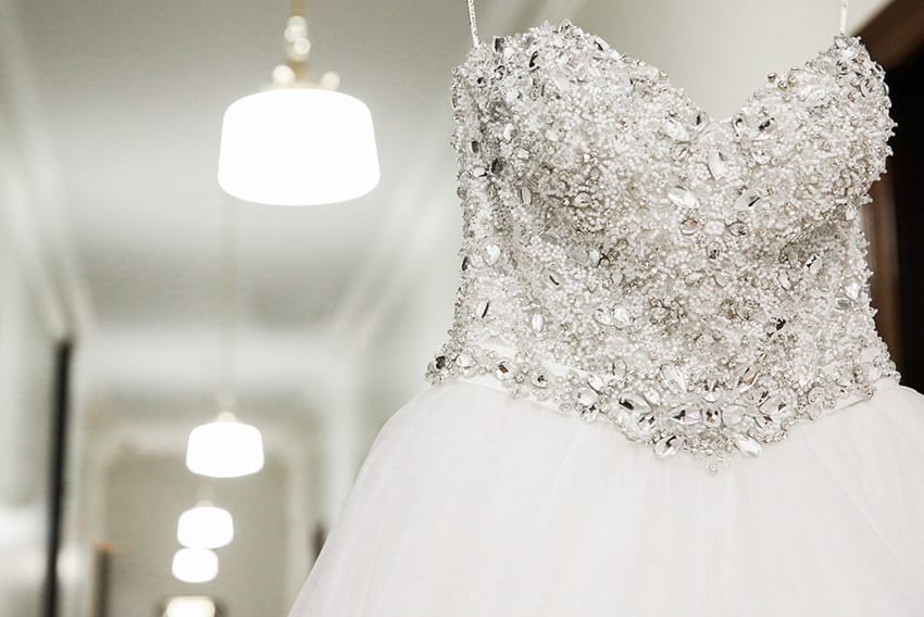 Elegant Princess Ballgown for a Glamorous New Year s Eve Wedding | Esme Marie