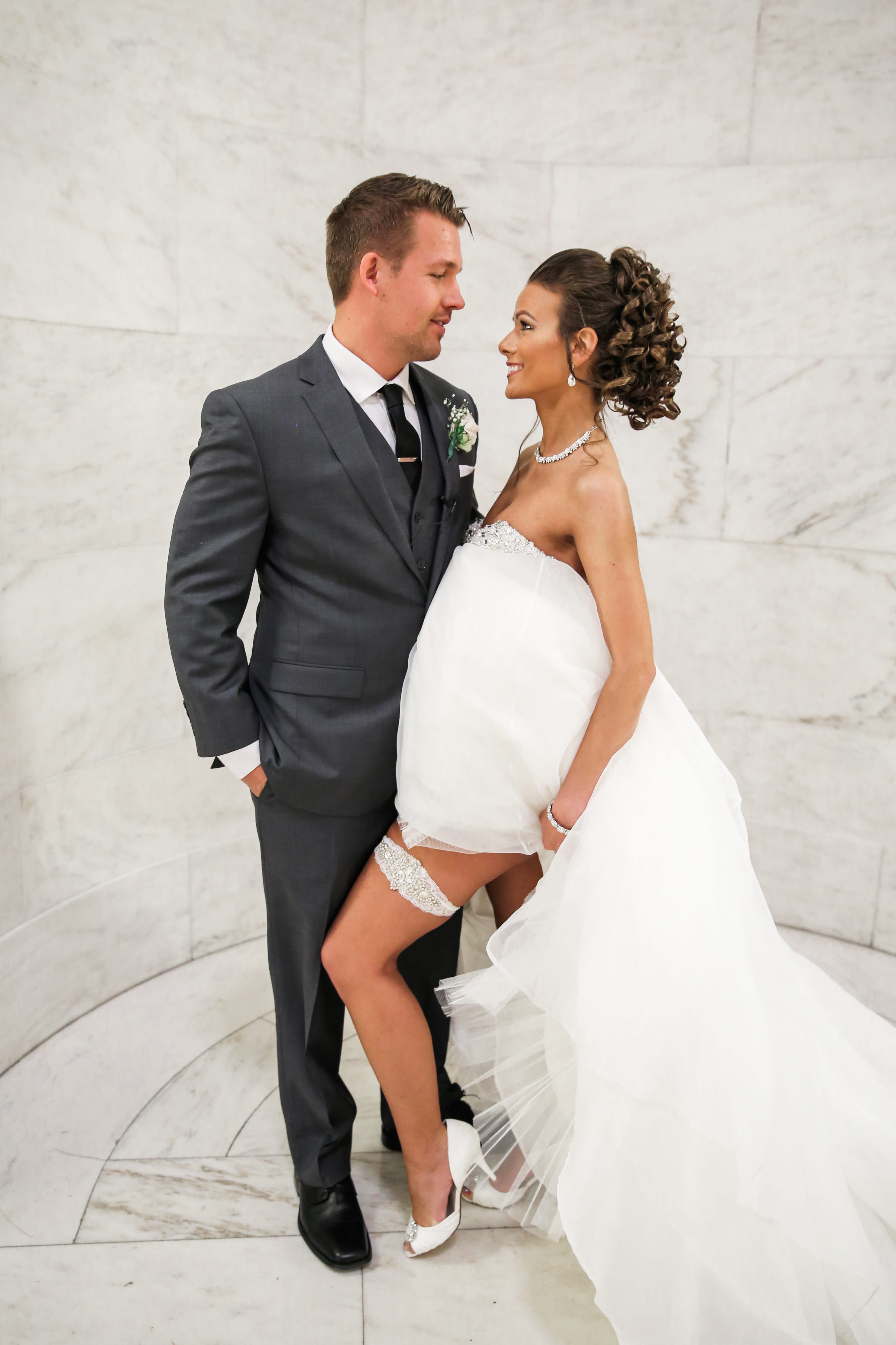 Elegant Princess Ballgown for a Glamorous New Year s Eve Wedding | Esme Marie