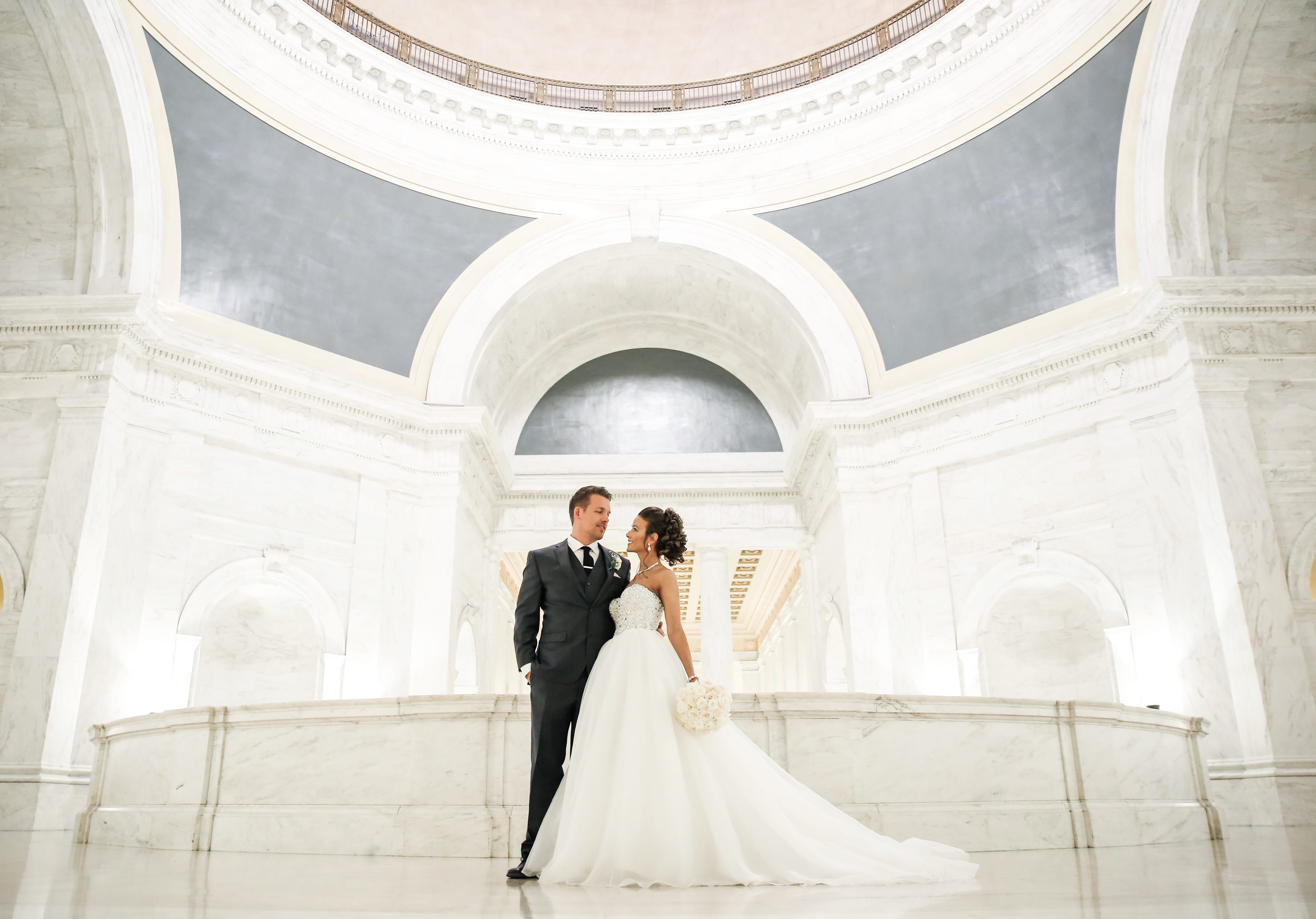 Elegant Princess Ballgown for a Glamorous New Year s Eve Wedding | Esme Marie